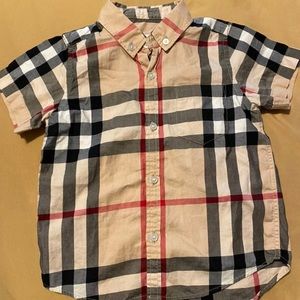 Kids 4Y Burberry shirt